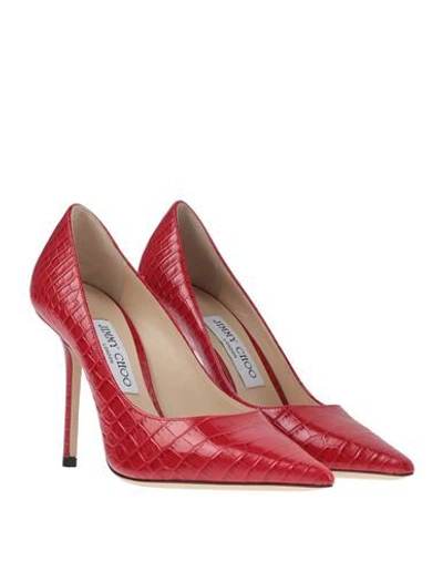Shop Jimmy Choo Pumps In Red