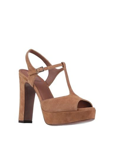 L'autre Chose Sandals In Beige
