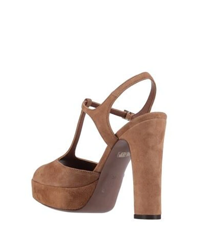 L'autre Chose Sandals In Beige