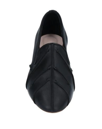 Shop Anna Baiguera Woman Loafers Black Size 6 Soft Leather