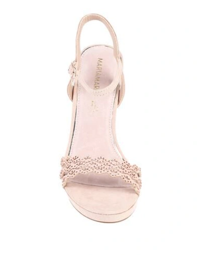 Shop Maria Mare Sandals In Light Pink
