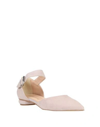 Formentini Ballet Flats In Beige