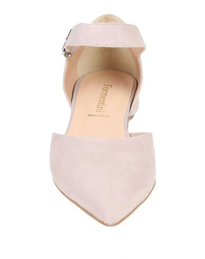 Shop Formentini Woman Ballet Flats Beige Size 6 Soft Leather