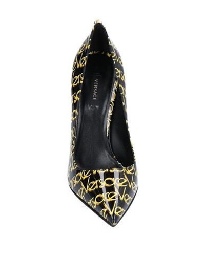 Shop Versace Pumps In Black