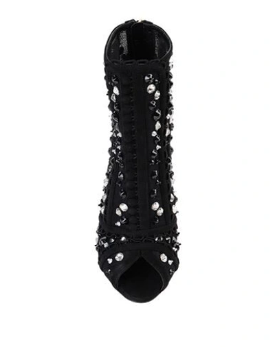 Dolce & Gabbana Ankle Boots In Black