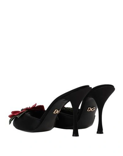 Dolce & Gabbana Sandals In Black