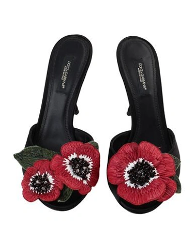 Dolce & Gabbana Sandals In Black