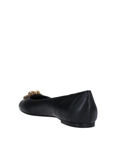 Dolce & Gabbana Ballet Flats In Black