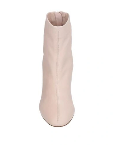 Anna Baiguera Ankle Boots In Pink