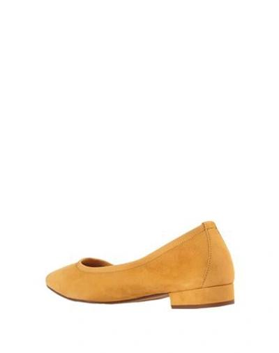 Ballerette Ballet Flats In Yellow
