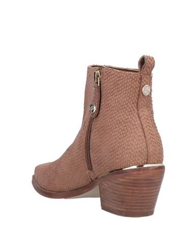 Guess Ankle Boots In Light Brown