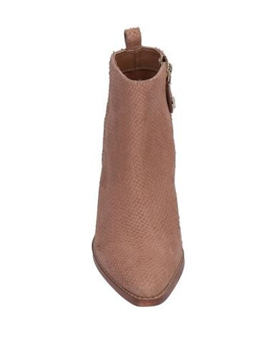 Guess Ankle Boots In Light Brown
