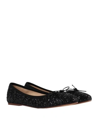 Ballerette Ballet Flats In Black