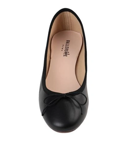Shop Ballerette Colonna Woman Ballet Flats Black Size 5 Soft Leather