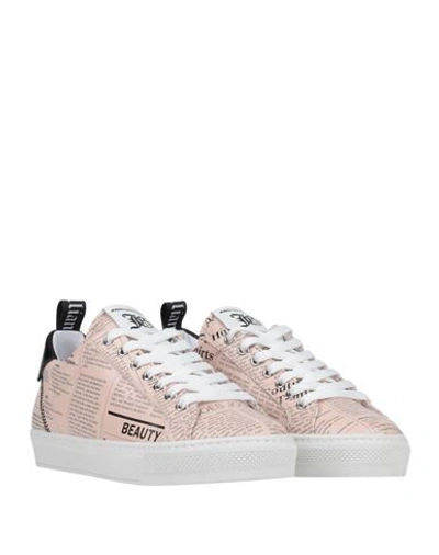 Shop John Galliano Sneakers In Light Pink
