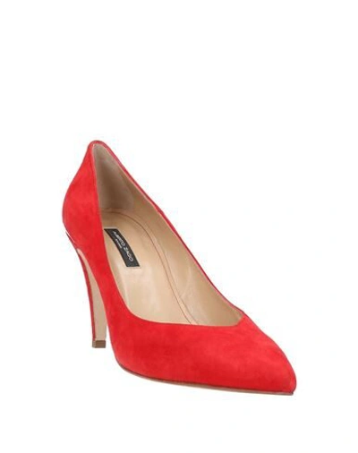 Shop Alberto Zago Pumps In Red