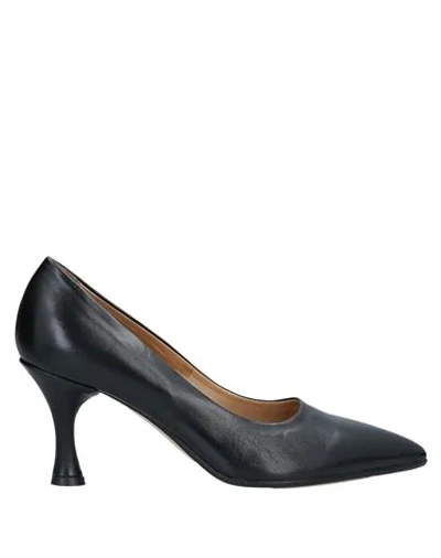 Shop Pomme D'or Woman Pumps Black Size 6.5 Soft Leather