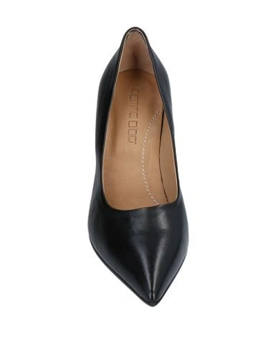 Shop Pomme D'or Woman Pumps Black Size 7 Soft Leather