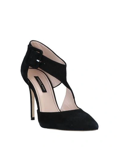 Shop Alberto Zago Booties In Black