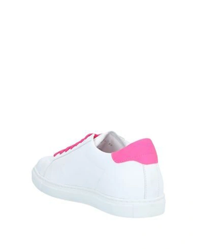 Shop Emporio Armani Woman Sneakers White Size 6.5 Soft Leather