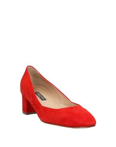 Shop Alberto Zago Pumps In Red