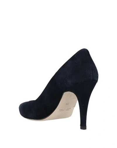 Shop Alberto Zago Pumps In Dark Blue