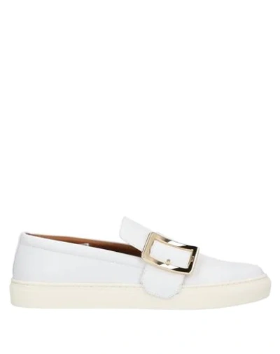 Shop Bally Woman Loafers White Size 10.5 Calfskin