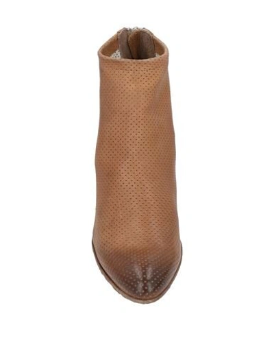 Shop Juliette Vico Ankle Boots In Camel