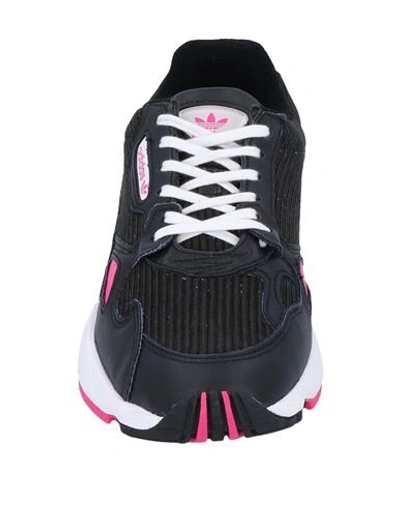 Shop Adidas Originals Woman Sneakers Black Size 6 Soft Leather, Textile Fibers