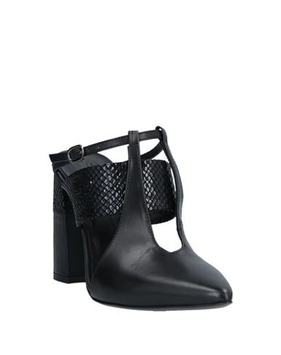 Ixos Woman Mules & Clogs Black Size 6 Soft Leather In Black