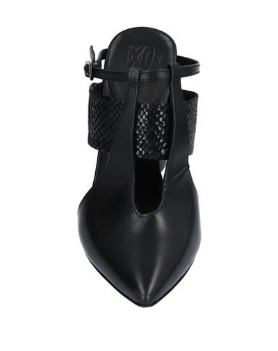 Ixos Woman Mules & Clogs Black Size 6 Soft Leather In Black