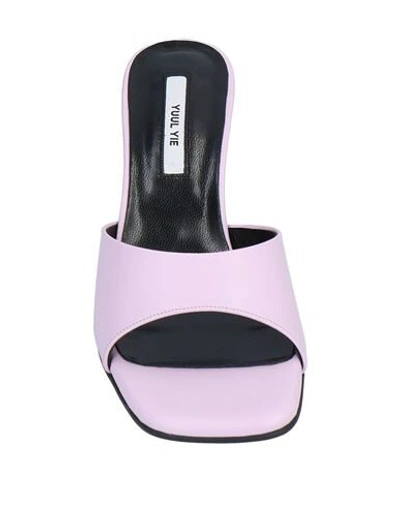 Shop Yuul Yie Sandals In Lilac