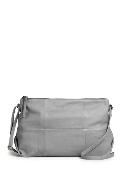 Shop Day & Mood Molly Leather Crossbody Bag In Grey