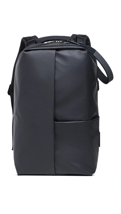Shop Côte And Ciel Sormonne Obsidian Backpack In Black