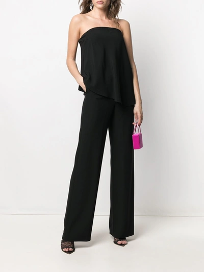 Shop Emporio Armani Straight-leg Jumpsuit In Black