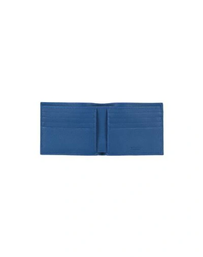 Shop Giorgio Armani Wallets In Blue