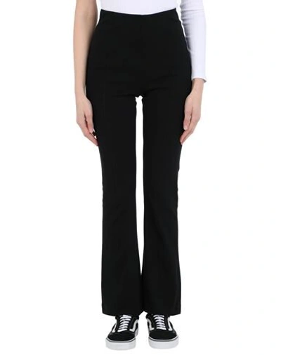 Shop Ninety Percent Compact Org Cotton Kickflare Pant Woman Pants Black Size M Cotton, Elastane