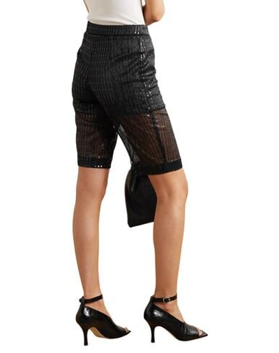 Shop We11 Done Woman Shorts & Bermuda Shorts Black Size M Polyester