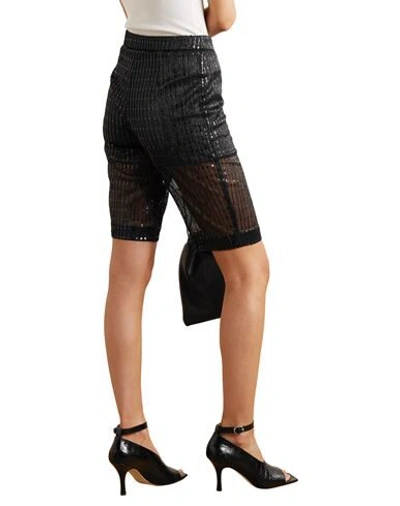 We11 Done Woman Shorts & Bermuda Shorts Black Size M Polyester In Black