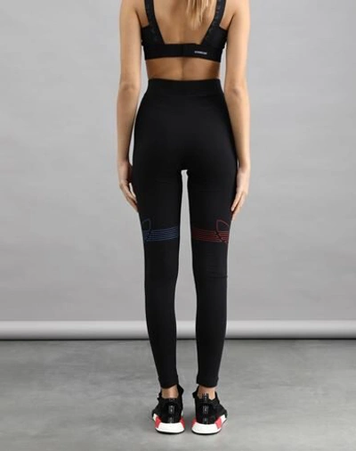Shop Adidas Originals Tights Woman Leggings Black Size 00 Cotton, Elastane