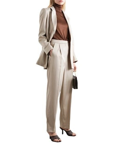 Shop Munthe Woman Pants Light Brown Size 6 Polyester, Viscose, Elastane In Beige