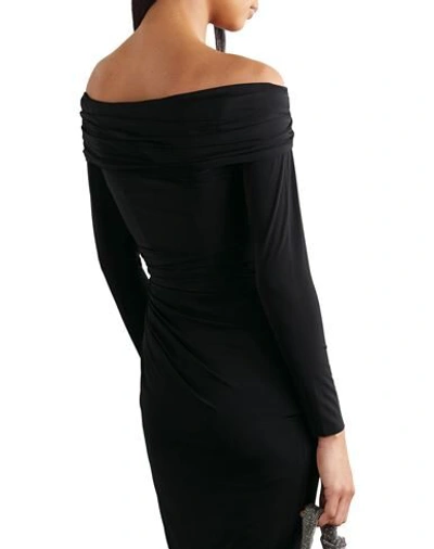 Shop Jason Wu Collection Woman Midi Dress Black Size 12 Polyamide, Elastane