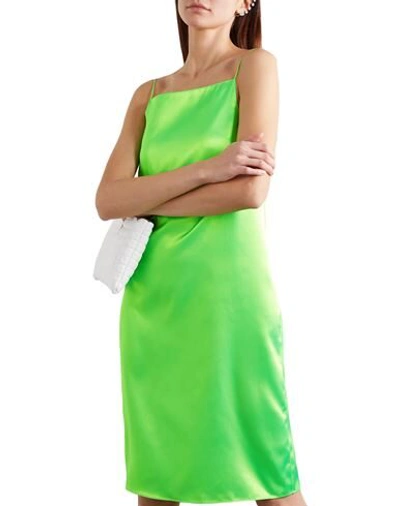 Shop Kwaidan Editions Woman Midi Dress Green Size 4 Polyester