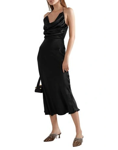 Shop Materiel Matériel Woman Maxi Dress Black Size 6 Silk