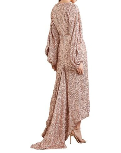 Shop Halpern Woman Midi Dress Light Pink Size 4 Polyester