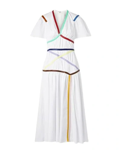 Shop Rosie Assoulin Midi Dresses In White