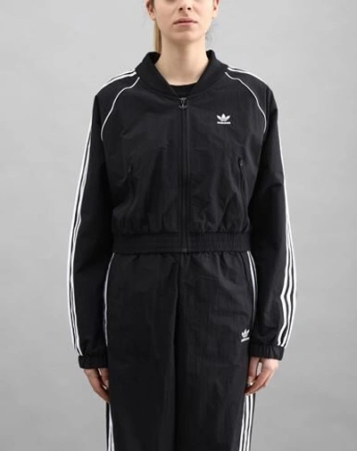 Shop Adidas Originals Jackets In Black