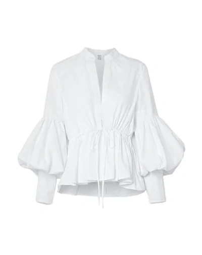 Shop Rosie Assoulin Blouses In White