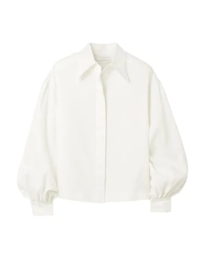 Shop Deveaux Shirts In White