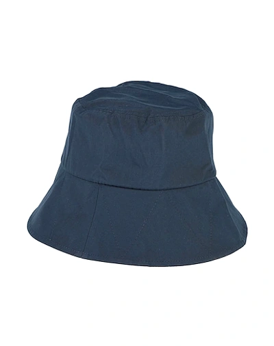 Shop Wood Wood Hats In Dark Blue